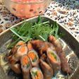 野菜肉巻き サッパリトマトソース