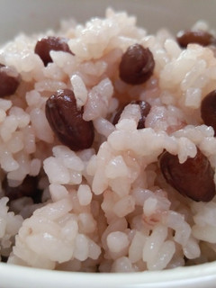 炊飯器だけ☆あんこ好きの甘い小豆ご飯-レシピのメイン写真