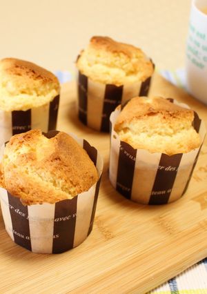 簡単！美味しい！シンプルなマフィン-レシピのメイン写真