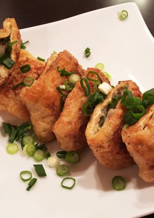 簡単ジューシー！白菜入り油揚げ餃子-レシピのメイン写真