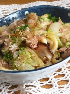 ✜白菜で…和風焼きうどん✜-レシピのメイン写真