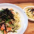 フライパン一つで明太子マヨクリームパスタ