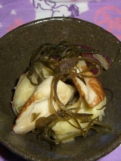 サツマイモのコンブ煮-レシピのメイン写真