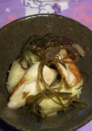 サツマイモのコンブ煮-レシピのメイン写真