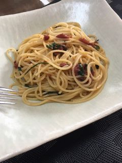 梅干しと大葉の和風パスタ-レシピのメイン写真
