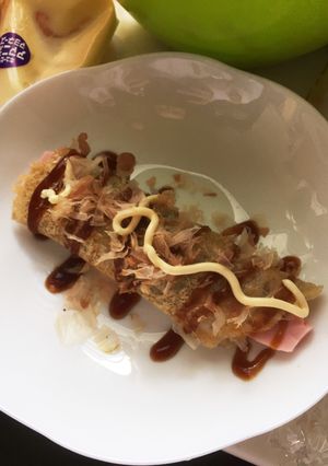 魚肉ソーセージでお好み焼き巻き-レシピのメイン写真