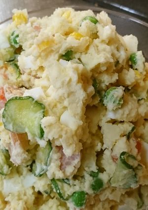 山盛りポテトサラダ-レシピのメイン写真