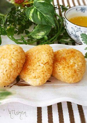 やみつきの美味しさ♥バター醤油焼おにぎり-レシピのメイン写真