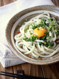 超簡単!お手軽釜たまうどん-レシピのメイン写真