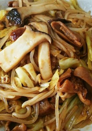 こてっちゃんで☆甘辛ホルモン味噌野菜炒め-レシピのメイン写真