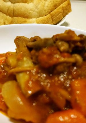 簡単 煮るだけ スペアリブのトマト煮-レシピのメイン写真