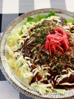 粉不要!うどんdeお好み焼き-レシピのメイン写真
