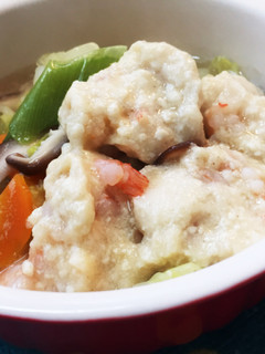 エビ豆腐団子のスープ☆-レシピのメイン写真