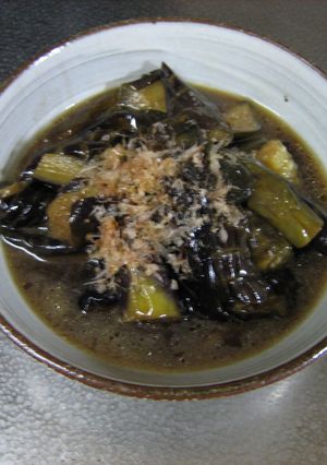 我が家のおふくろの味　ナスの揚げ煮-レシピのメイン写真