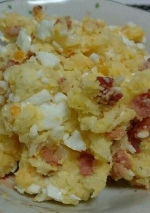 カルボナーラ風☆ポテトサラダ-レシピのメイン写真