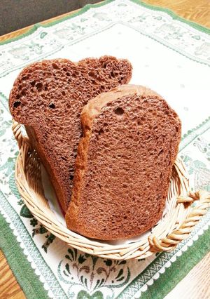 HBでほっこりココア食パン♡-レシピのメイン写真