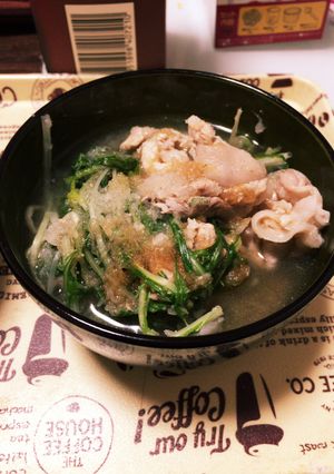 みぞれ鍋-レシピのメイン写真