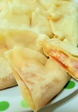 ピザ皮でカルツォーネ風♡-レシピのメイン写真