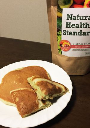粉末スムージーで栄養満点！ホットケーキ-レシピのメイン写真