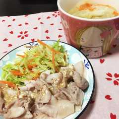 รูปของ 温野菜たっぷり豚しゃぶ♪スープと共に☆