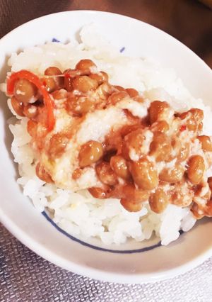 納豆☆山芋☆キムチの50回まぜまぜ♪-レシピのメイン写真