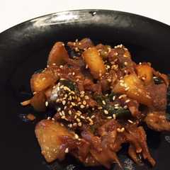 牛レバーと野菜の味噌煮-レシピのメイン写真