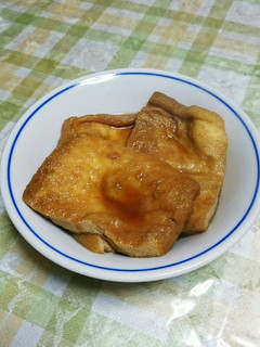 きつねうどんに♪甘めが美味しいお揚げ☆-レシピのメイン写真