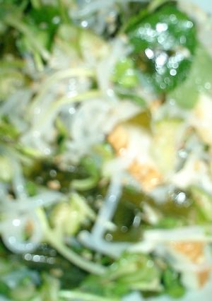 糸こんにゃくとちくわの酢の物-レシピのメイン写真