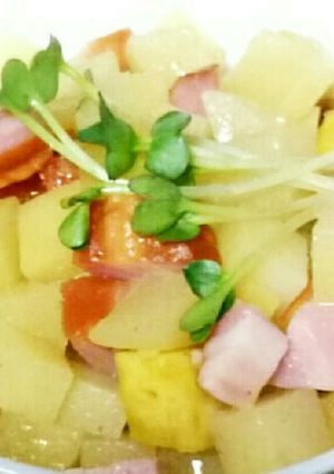えごま油☆じゃがいも さつまいも サラダ-レシピのメイン写真