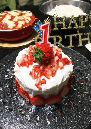 ショートケーキ＊離乳食ver-レシピのメイン写真