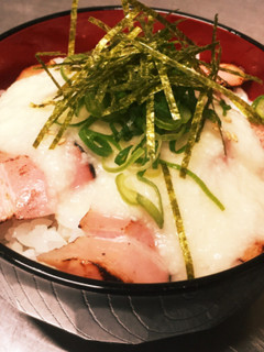ベーコンとろろ丼-レシピのメイン写真