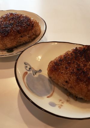 【割烹 黒龍】本格炭火焼き風焼きおにぎり-レシピのメイン写真