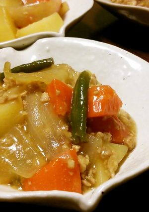 あんかけ肉肉じゃが♪-レシピのメイン写真
