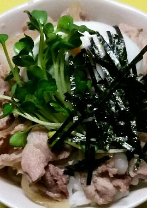 5分で簡単☆お肉が柔らか~い 豚丼-レシピのメイン写真