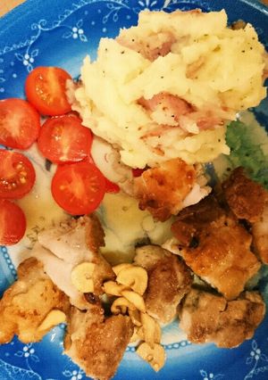 鶏モモ肉のガーリックステーキ-レシピのメイン写真