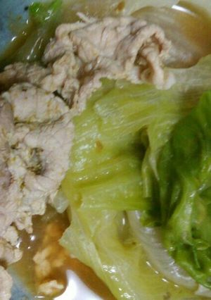 豚とレタスのお茶しゃぶしゃぶ-レシピのメイン写真