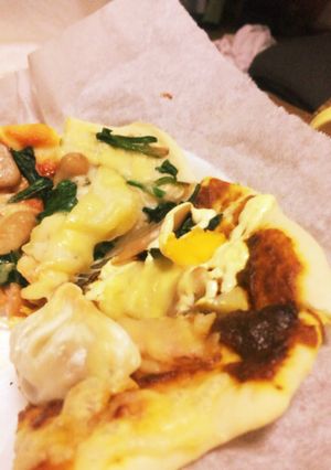 節約！薄力粉で！かりもっちピザ☆-レシピのメイン写真