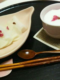 大根と桜の塩漬けのお漬け物-レシピのメイン写真
