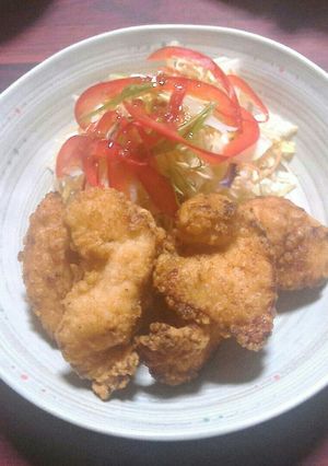 唐揚げ(さるなしバター入り)-レシピのメイン写真