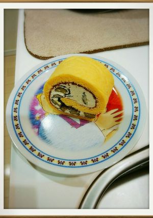 ホットケーキミックスで簡単ロールケーキ-レシピのメイン写真