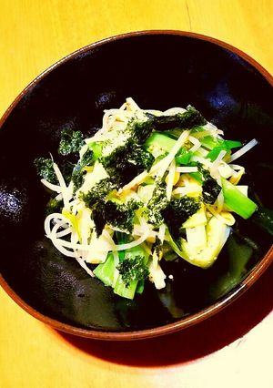 難波ねぎと豆もやしのナムル-レシピのメイン写真
