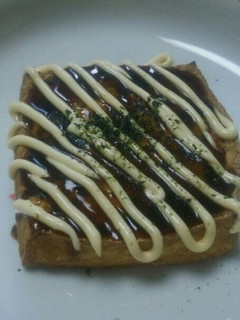 たこ焼き器不要☆厚揚げのたこ焼き風♪-レシピのメイン写真