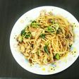 何食べ⭐きのことツナとかぶの葉和風パスタ