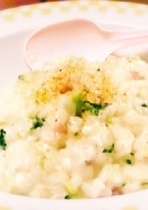 おなかにやさしいミルクチーズリゾット-レシピのメイン写真