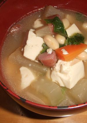 栄養満点！美味しい具だくさんスープを是非-レシピのメイン写真