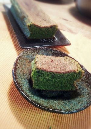 ふんわり抹茶カステラ-レシピのメイン写真