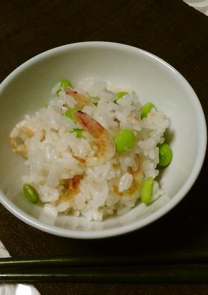 桜えびと枝豆ごはん-レシピのメイン写真