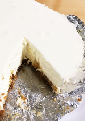 ビスケットのアレンジ☆レアチーズケーキ-レシピのメイン写真