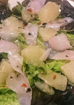 グレープフルーツがおいしい☆カルパッチョ-レシピのメイン写真
