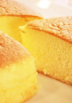 ふんわりしっとり甘すぎないスポンジケーキ-レシピのメイン写真